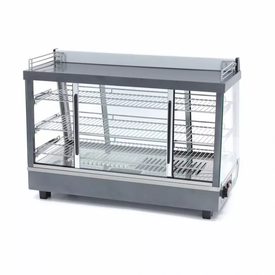 Wärmevitrine - 136 l - 91,5 cm - 3 Regale