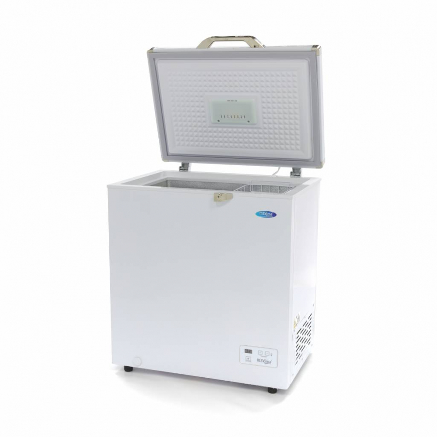 Truhe Gefrierschrank - 140L - 2 Räder - Kompakt