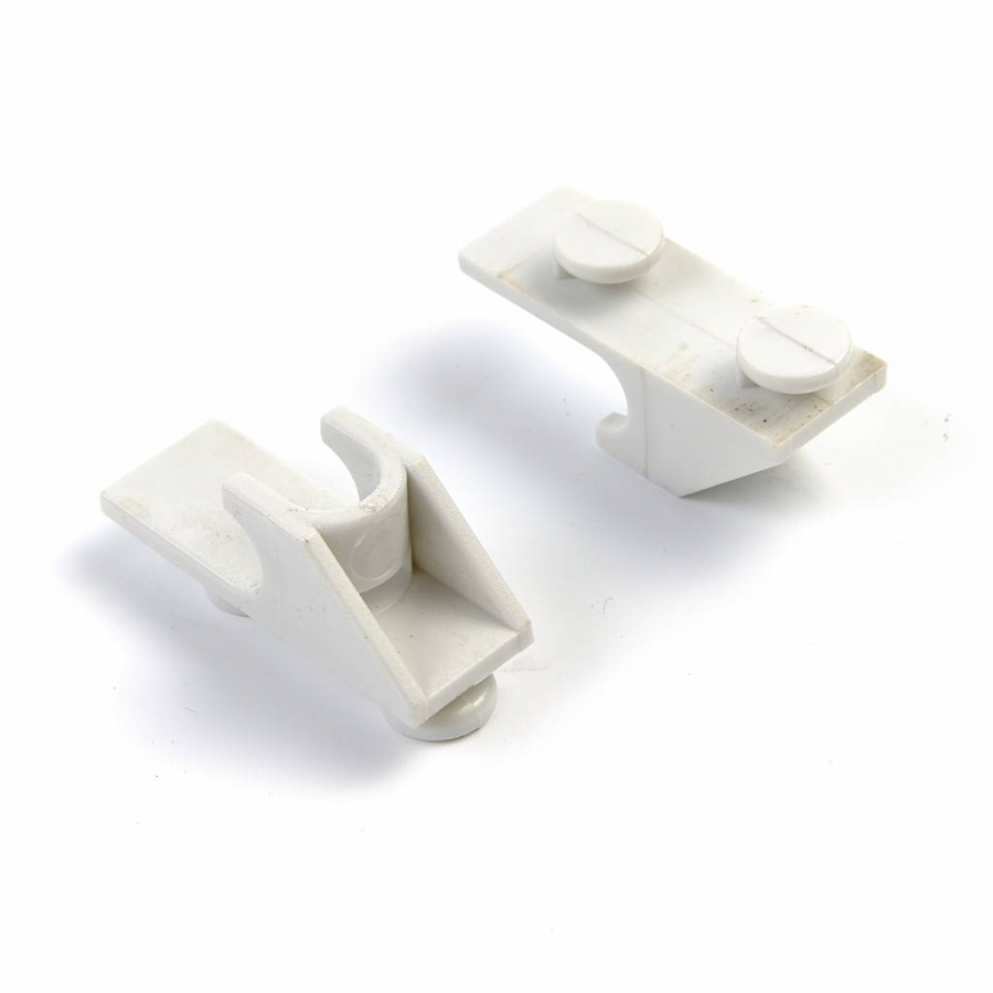 Shelf Showcase Incl. 2 Clips White for Refigurated Display Case