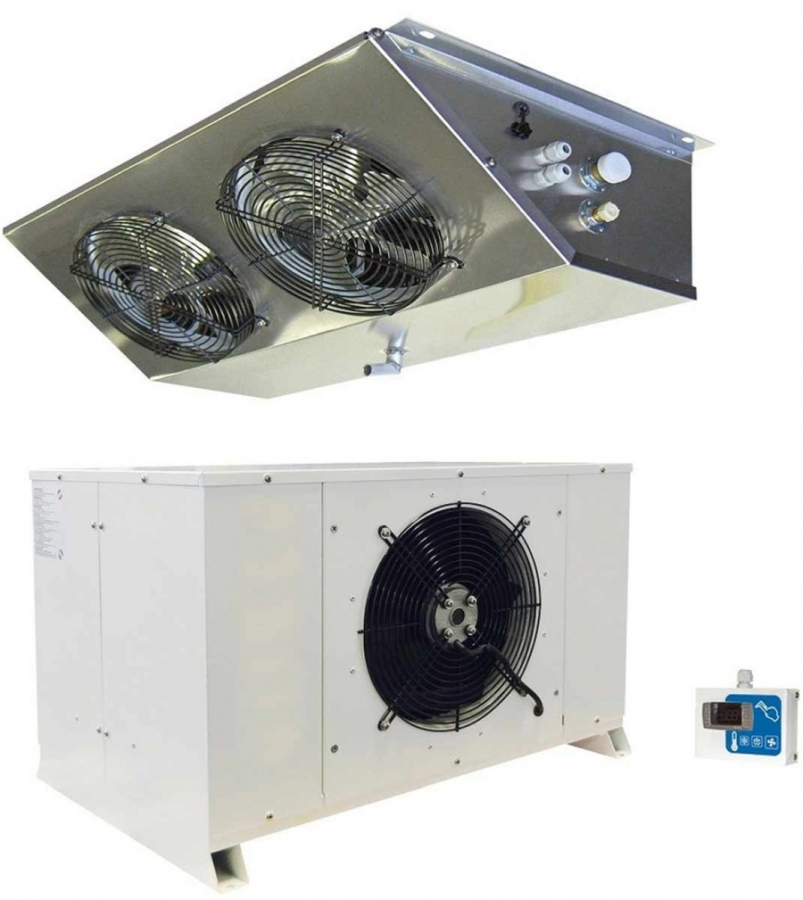 Split Tiefkühlaggregat 9m³, 230V 1.48kW Split Tiefkühlaggregat 9m³, 230V 1.48kW