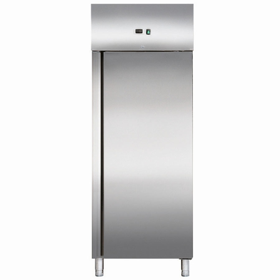 Edelstahl Kühlschrank 351L mit 1 Tür