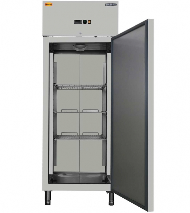 Statisch Edelstahl Kühlschrank mit 1 Tür 351 Liter