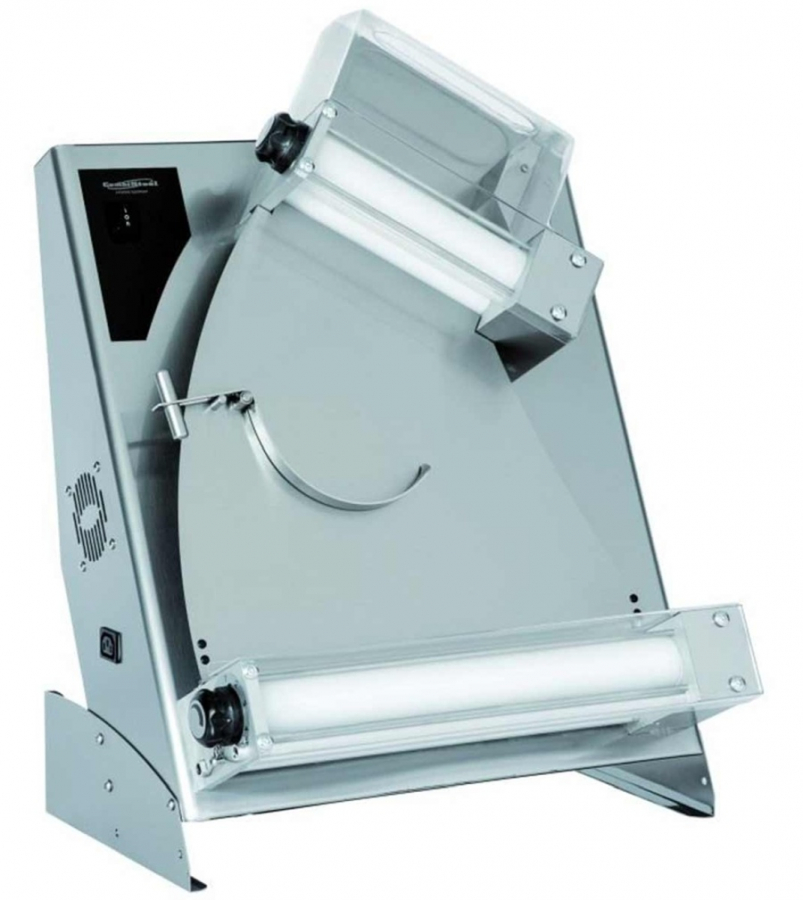 Teigausrollmaschine | Teigdurchmesser 26 bis 40cm | 540x410x720mm Teigausrollmaschine | Teigdurchmesser 26 bis 40cm | 540x410x720mm