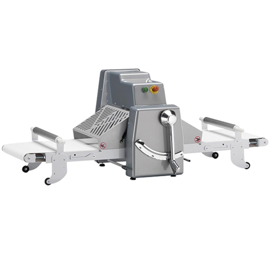 Teigausrollmaschine mit 1 Geschwindigkeit | Tischmodell | Bandmaß 500x750 mm Teigausrollmaschine mit 1 Geschwindigkeit | Tischmodell | Bandmaß 500x750 mm