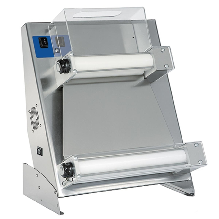 Teigausrollmaschine mit 2 Parallelrollen Teigausrollmaschine mit 2 Parallelrollen