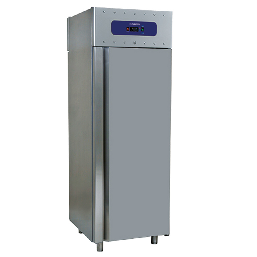 Tiefkühlschrank 700 Liter aus Edelstahl GN 2/1 - 10/22°C - 85 mm Isolierung - Gastroküche geeignet
