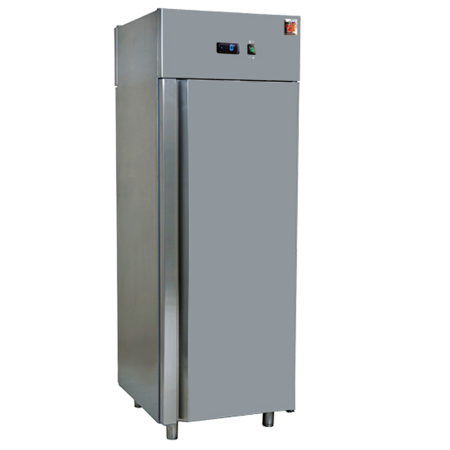 Tiefkühlschrank 700 Liter aus Edelstahl GN 2/1 10-22°C - Hochwertiger Tiefkühlschrank für die Gastronomie