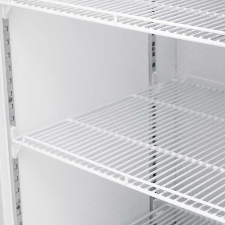 TOPLINE Getränkekühlschrank 1040 Liter Weiß mit Leuchtaufsatz TOPLINE Getränkekühlschrank 1040 Liter Weiß mit Leuchtaufsatz