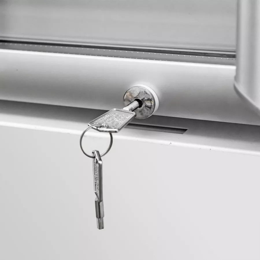 TOPLINE Getränkekühlschrank 1040 Liter Weiß mit Leuchtaufsatz TOPLINE Getränkekühlschrank 1040 Liter Weiß mit Leuchtaufsatz