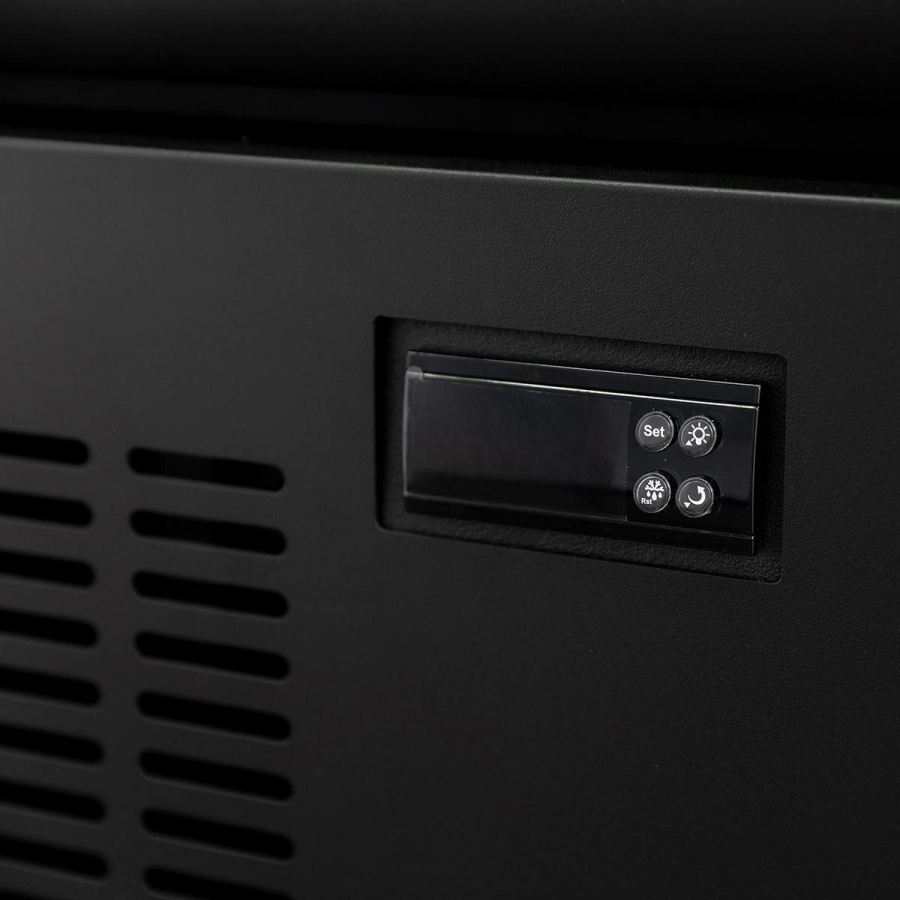 TOPLINE Getränkekühlschrank 570 Liter mit LED-Leuchtaufsatz & Glastür TOPLINE Getränkekühlschrank 570 Liter mit LED-Leuchtaufsatz & Glastür