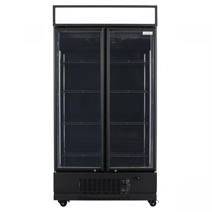 TOPLINE Getränkekühlschrank 870 Liter mit LED-Leuchtaufsatz & 2 Glastüren TOPLINE Getränkekühlschrank 870 Liter mit LED-Leuchtaufsatz & 2 Glastüren