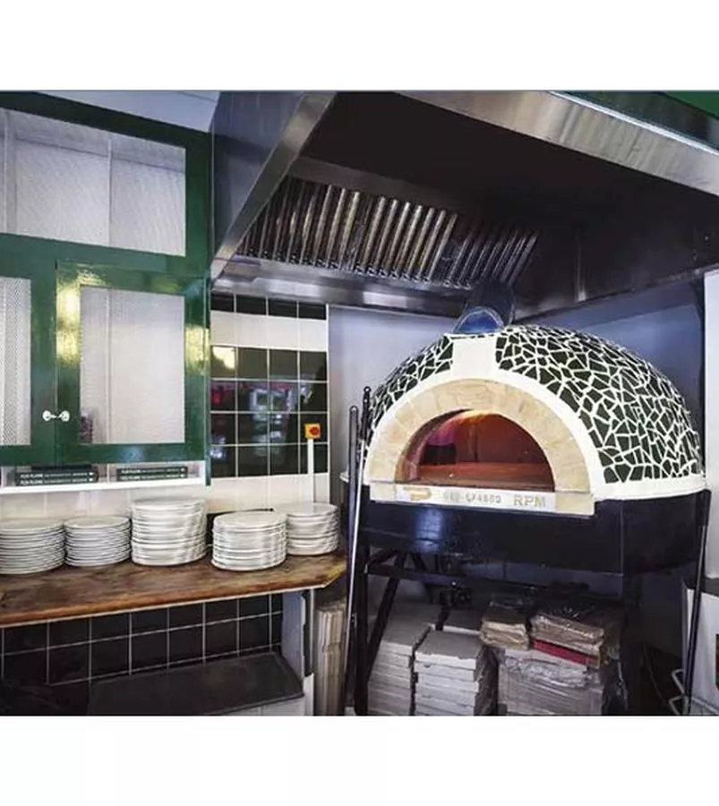 Gas Pizzaofen Pavesi RPM 120G | Backfläche statisch | 5 bis 6 Pizzen | B1600 x T1500 x H1900 mm Gas Pizzaofen Pavesi RPM 120G | Backfläche statisch | 5 bis 6 Pizzen | B1600 x T1500 x H1900 mm