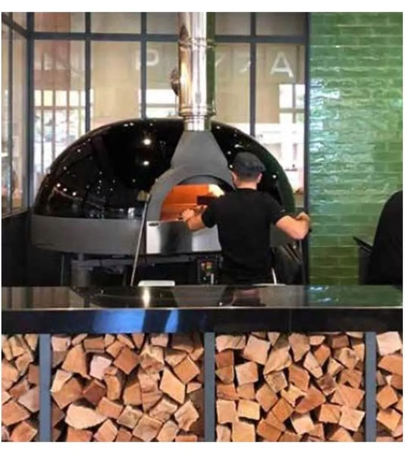 Holz Pizzaofen Pavesi JOY 140H | Backfläche statisch | 6 bis 8 Pizzen | B1805 x T1864 x H1900 mm Holz Pizzaofen Pavesi JOY 140H | Backfläche statisch | 6 bis 8 Pizzen | B1805 x T1864 x H1900 mm