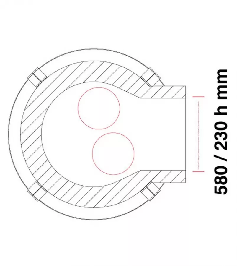 Holzbackofen ideal für Garten | Pavesi JOY 90 | 2 bis 3 Pizzen Holzbackofen ideal für Garten | Pavesi JOY 90 | 2 bis 3 Pizzen