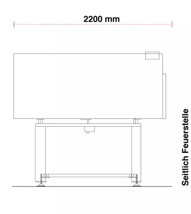 Holz Pizzaofen Pavesi PVP 150 ROUND | Backfläche rotierend | 14 bis 18 Pizzen