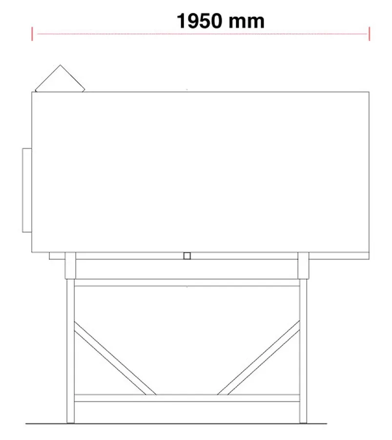Gas Pizzaofen Pavesi RPM 140/160G | Backfläche statisch | Bis 12 Pizzen Gas Pizzaofen Pavesi RPM 140/160G | Backfläche statisch | Bis 12 Pizzen