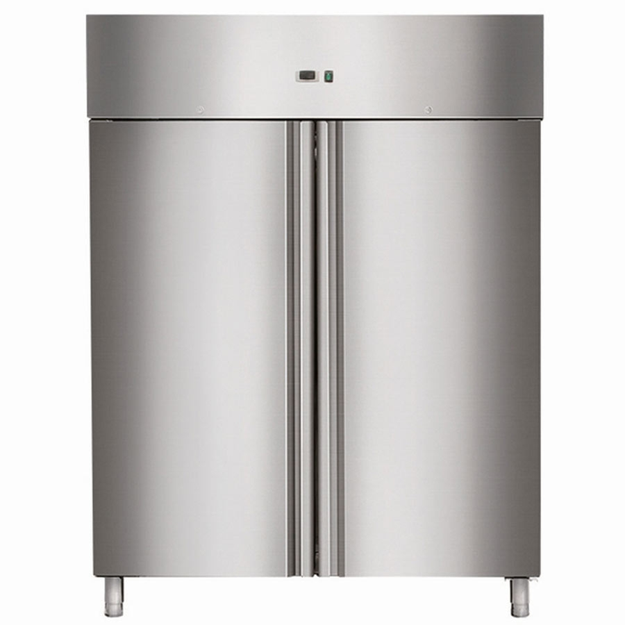 Umluft Edelstahl Kühlschrank 2 Türen | 1145 Liter -2° bis +8° C
