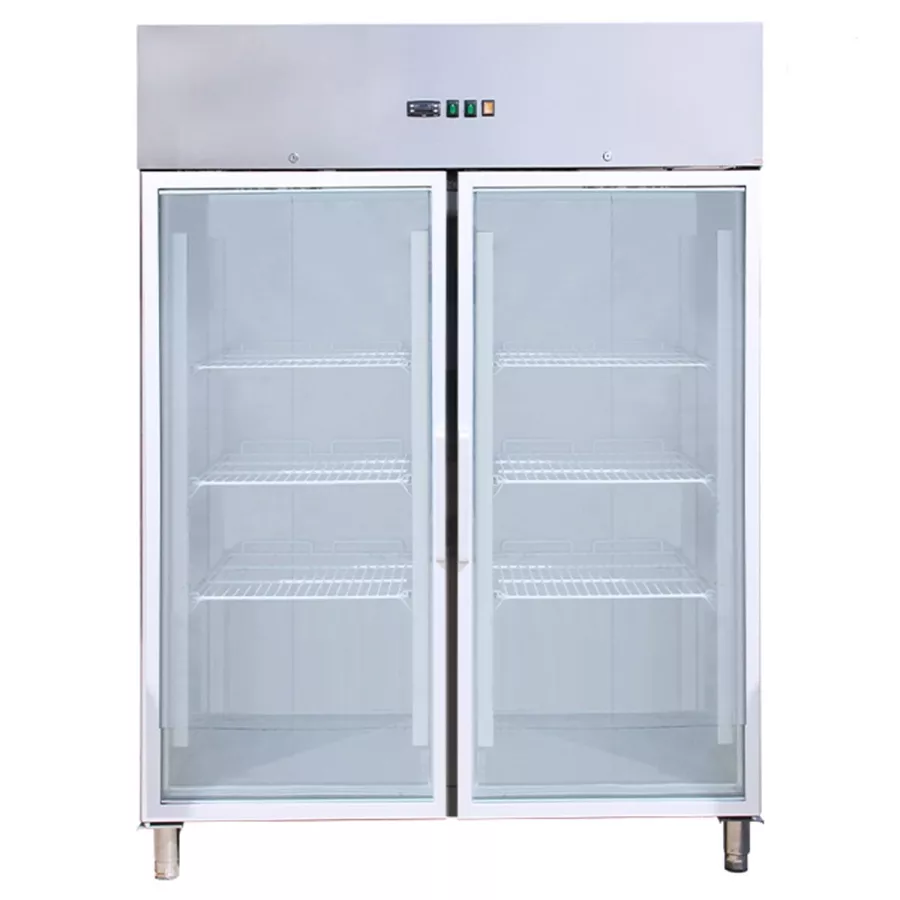 Tiefkühlschrank mit Glastür 1333 L | -18° bis -22°C