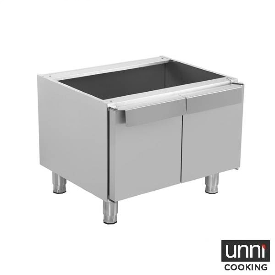 Untergestell 650-Kochlinie 700x650xH560 mit Tür für Küchengeräte