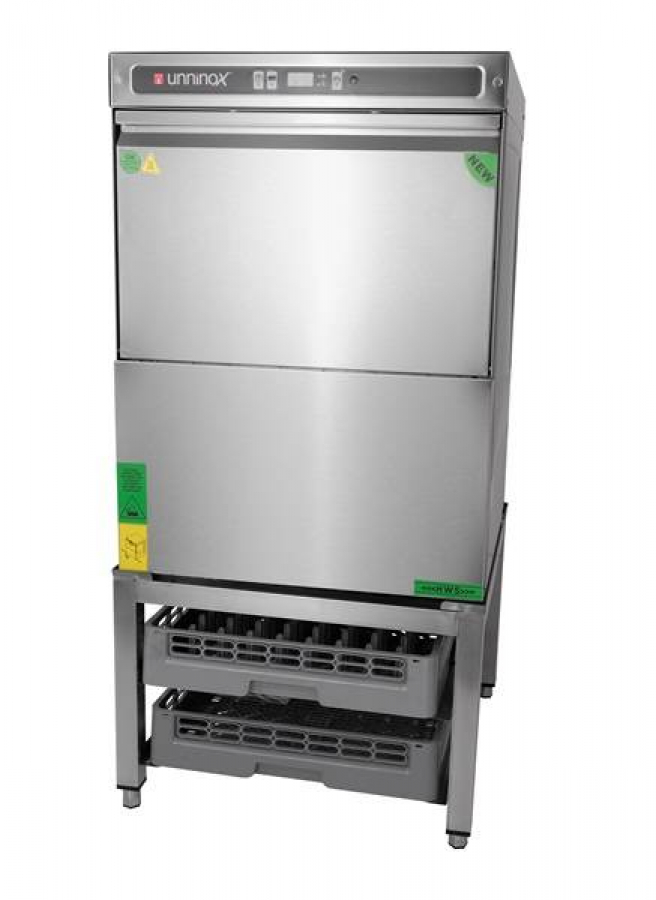 Unterbau für Geschirrspüler 610x610 mm – für 2x 500x500 Körbe, stabil