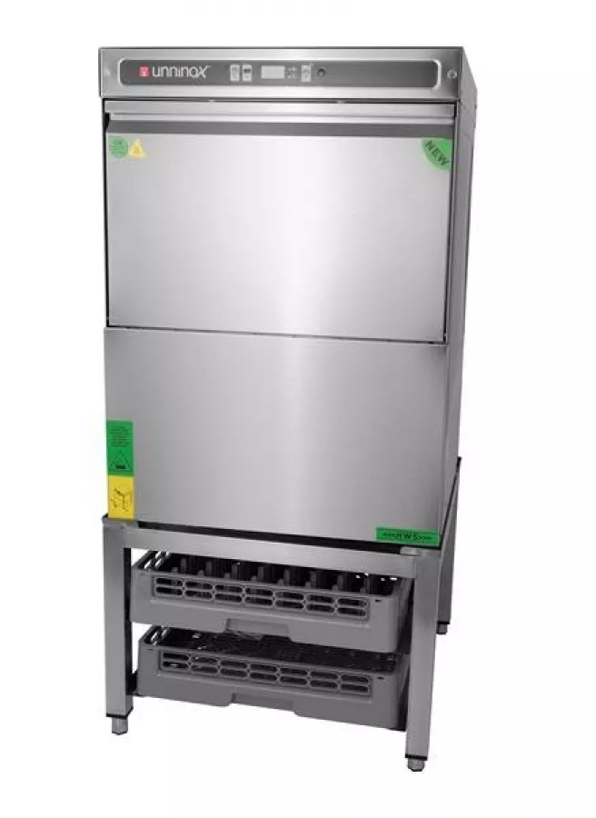 Unterbau für Geschirrspüler 610x610 mm – für 2x 500x500 Körbe, stabil