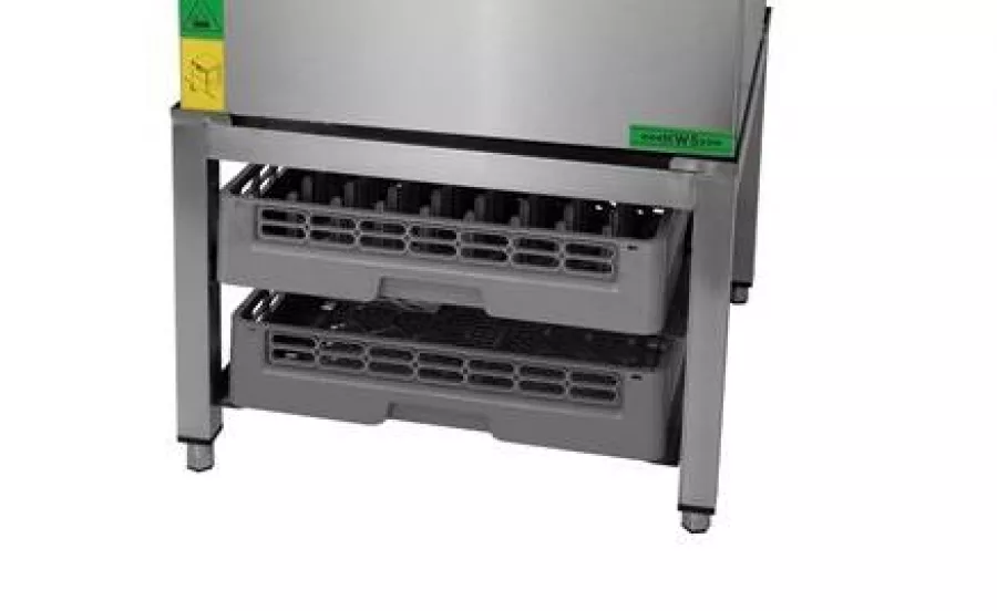 Unterbau für Geschirrspüler 610x610 mm – für 2x 500x500 Körbe, stabil