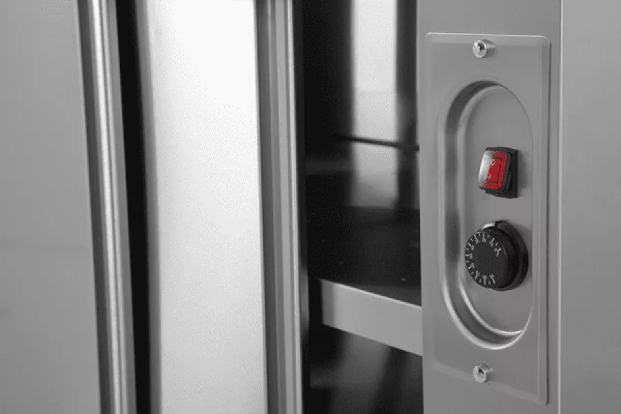 Heizschrank 2000x700x850 mm mit Aufsatz, 1,5 kW, Schiebetüren