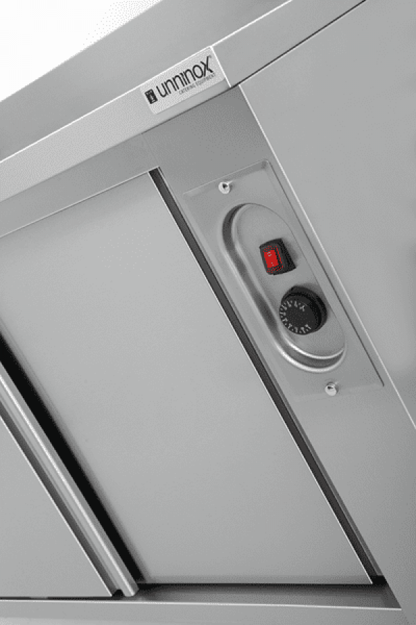 Heizschrank 2000x700x850 mm mit Aufsatz, 1,5 kW, Schiebetüren