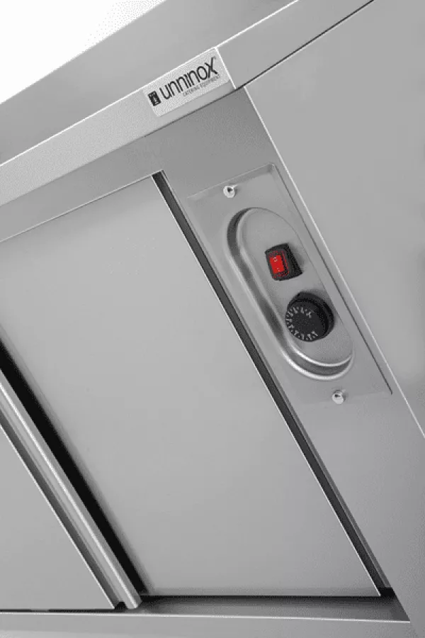 Heizschrank 2000x700x850 mm mit Aufsatz, 1,5 kW, Schiebetüren