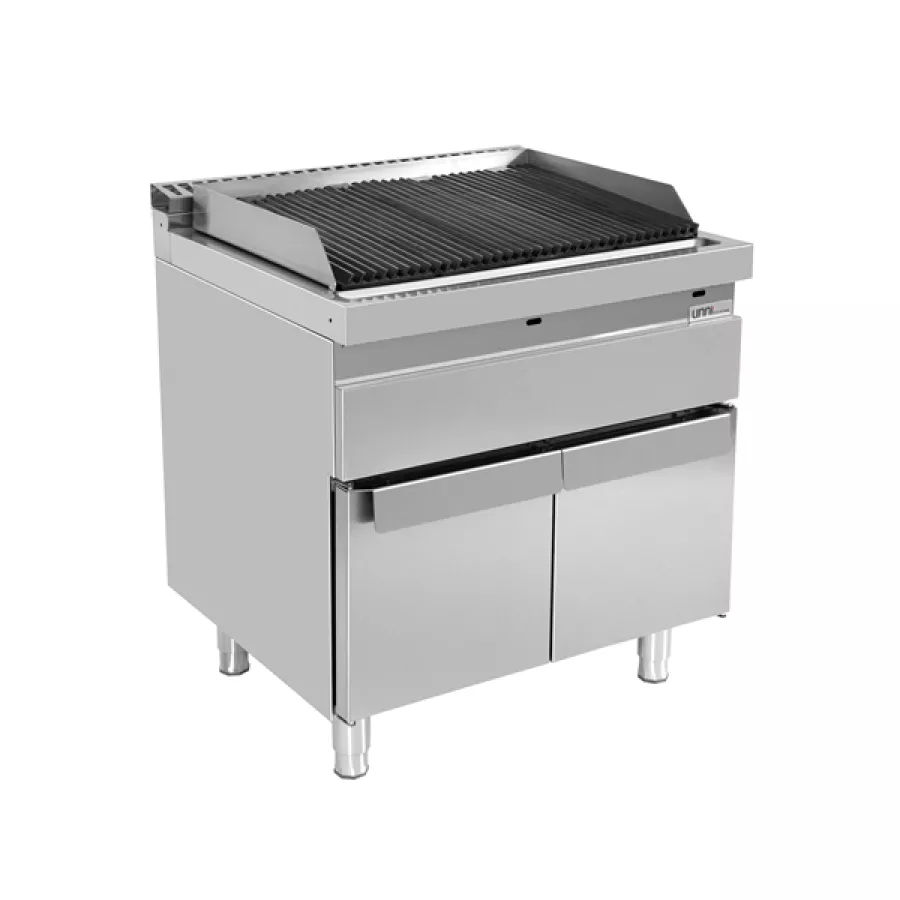 Gas-Wassergrill Vapor Grill 700 G70WG20-K Edelstahl, extra große Grillfläche