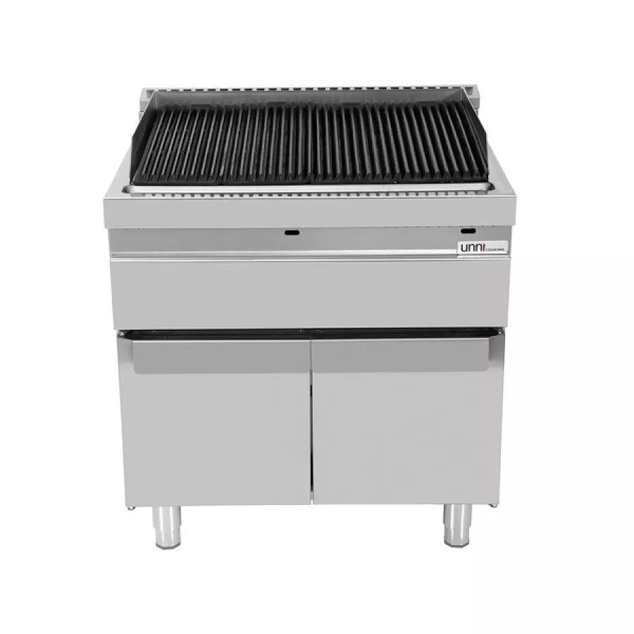 Gas-Wassergrill Vapor Grill 700 G70WG20-K Edelstahl, extra große Grillfläche
