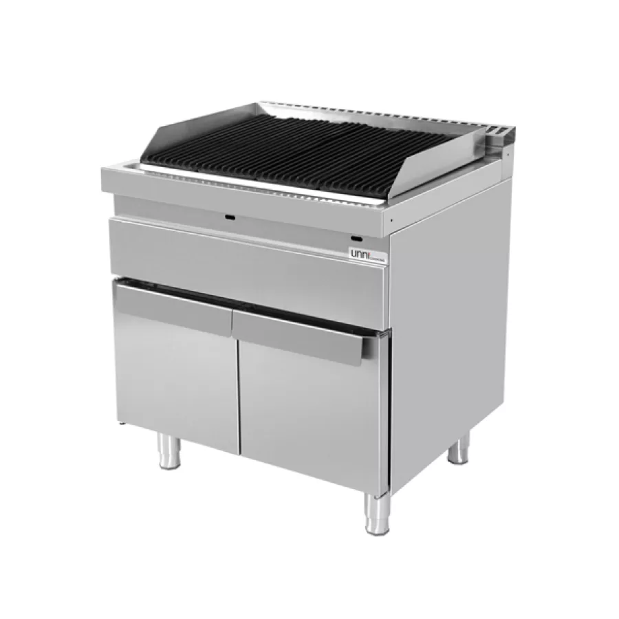 Gas-Wassergrill Vapor Grill 700 G70WG20-K Edelstahl, extra große Grillfläche