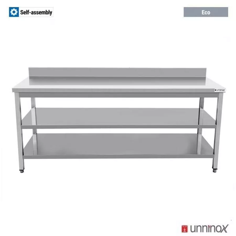 Regalsystem 1000x600x850mm mit Doppelboden und Aufsatz, Tiefe 600mm