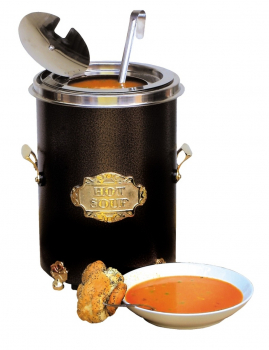 Hot-Pot Suppentopf | Außen schwarz