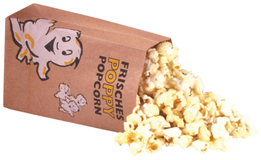 Popcorntassen Poppy Eco 3 Liter | 500 Stuks