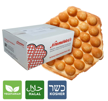 Neumärker Bubble-Wafel-Mix | Professionele bakmix voor Bubble Waffle | Doos van 10 kg (10x 1 kg)