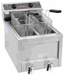 Fritteuse Dual 2x 8 Liter