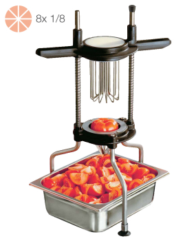 Tomatensnijder voor achtste stukken