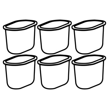 Vervangingswaterfilter voor professionele melkopschuimers
