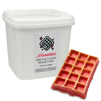 Neumärker Back & Clean Ready-Mix: Het reinigingswafel | Bakmix voor wafelijzers