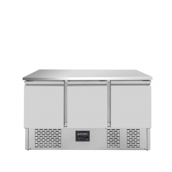 Kühltisch Mini 700 3-fach mit 3 Türen - Gastro Kühlung für die Gastronomie