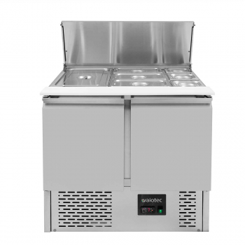 Saladette 700 2-fach mit Klappdeckel - Easyline - Gastrohot