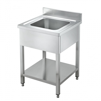 Spültisch 600 1 Becken B 600 - Easyline Spültisch für die Gastronomie