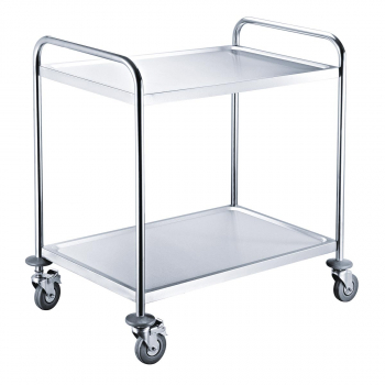 Servierwagen Edelstahl 2 Böden - Easyline - Gastrohot