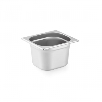 Gastronorm Behälter GN 1/6 150 mm - Topline Qualität - Robuster Edelstahl - Ideal für die Gastronomie - Spülmaschinenfest