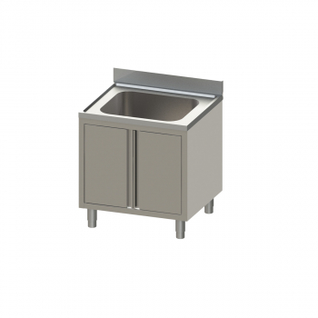 Spülschrank 700 1 Becken mit Flügeltüren B-800 - Topline Spülschrank für die Gastronomie