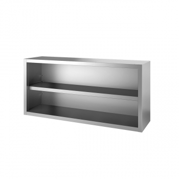 Wandhängeschrank 400 offen B 800 - Topline - Gastrohot