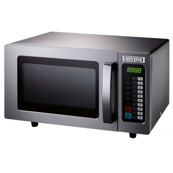 Mikrowelle für GN 2/3, 25 Liter, 1.55 kW - Effiziente Easyline Mikrowelle für die Gastronomie