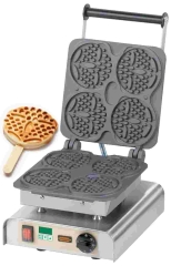 Waffeleisen Bärchen am Stiel