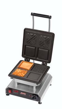 Neumärker wafelijzer Thermocook® incl. X-wafel wisselplaten